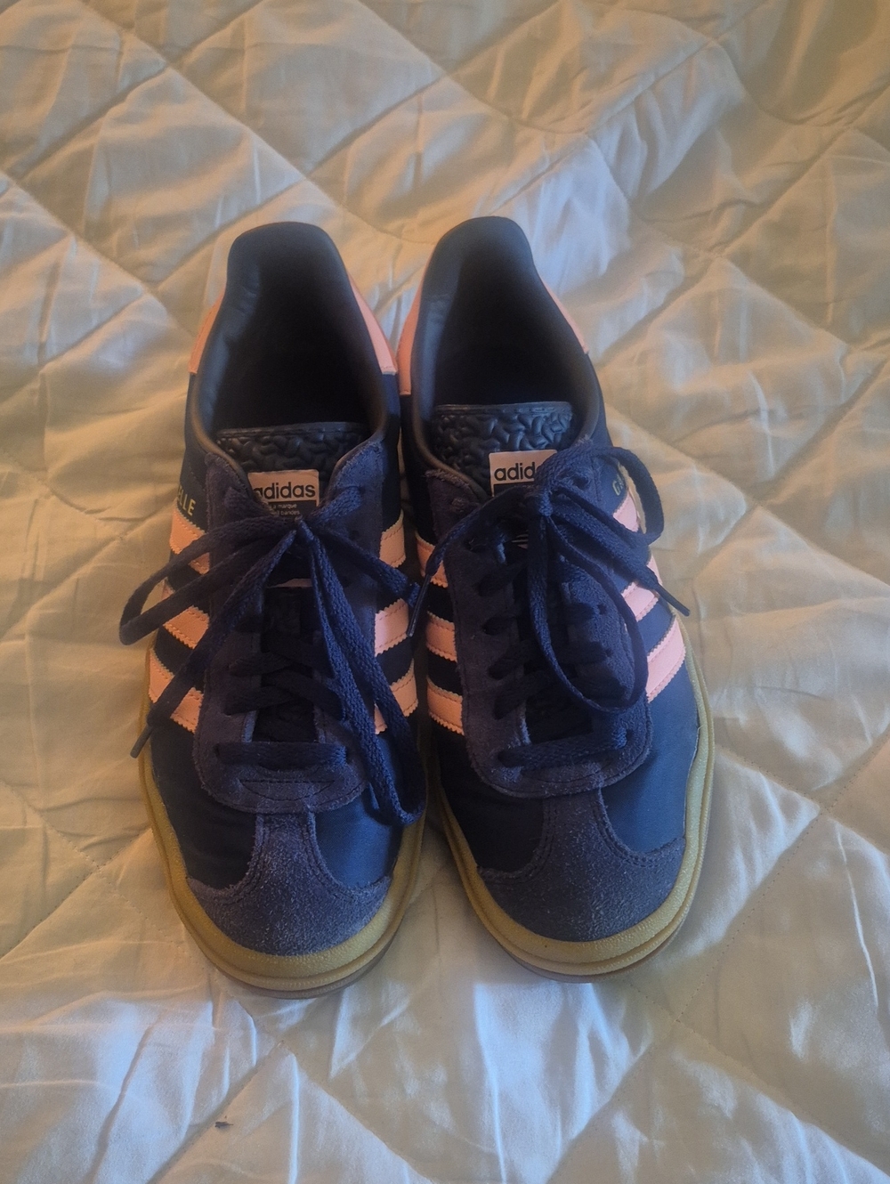 Adidas Navy N Pink Wonen S Size 6